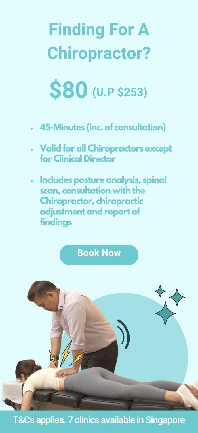 Healing Hands Chiropractic Singapore Promotion