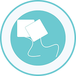 electrical stimulation pads icon