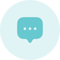 Healing Hands App - Support Chat Icon