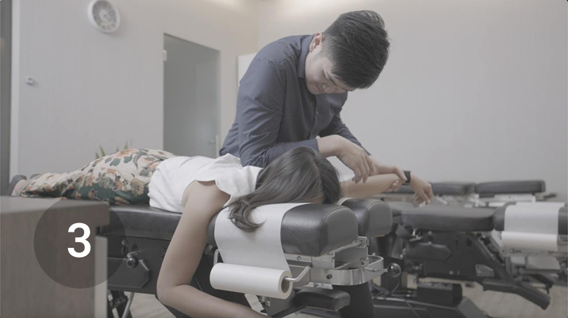 3. Stretch therapy back massage