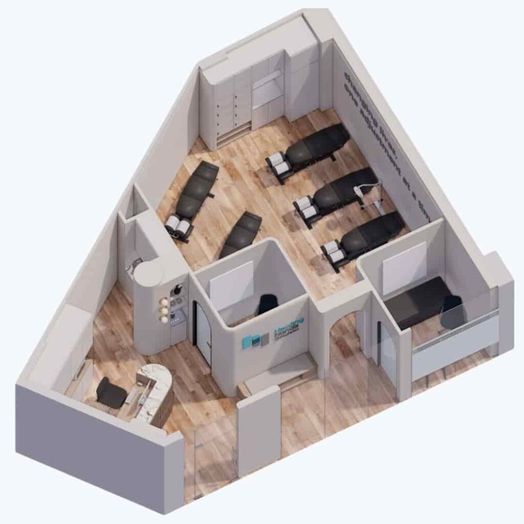 Yishun-Healing-Hands-Chiropractic-Clinic-Isometric-View-Front 2 compressed