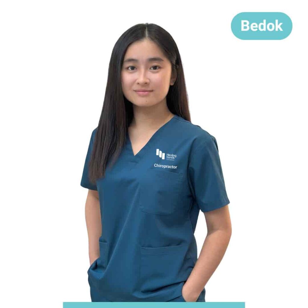 Female Chiropractor Evelyn at Bedok