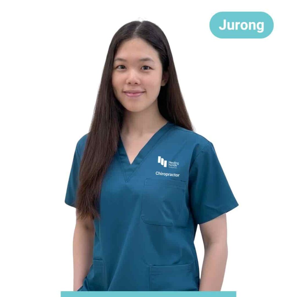 Female Chiropractor Jen at Jurong