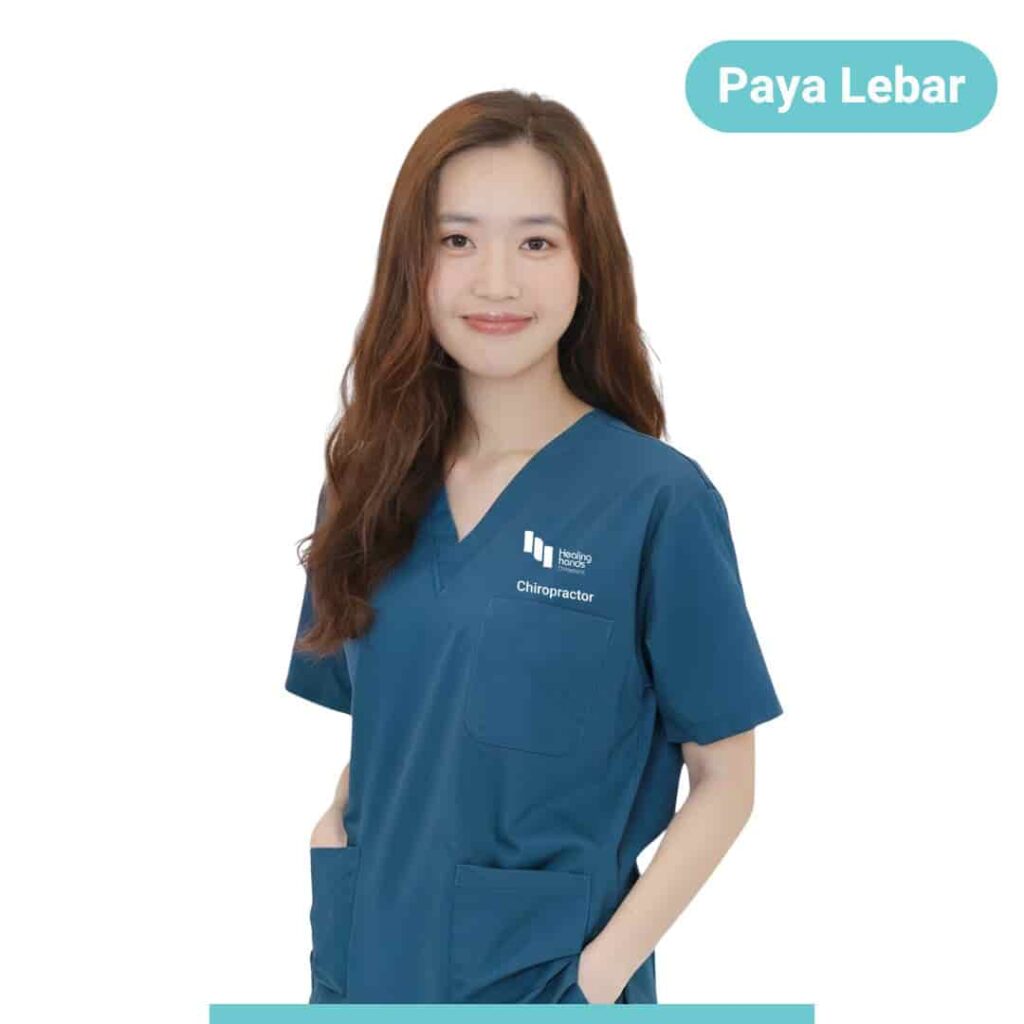 Female Chiropractor Jenessa at Paya Lebar