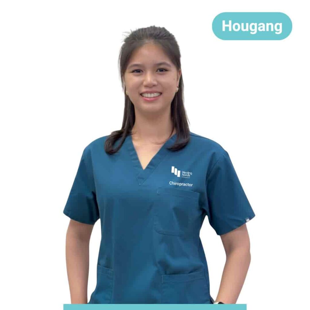 Female Chiropractor Xin at Hougang